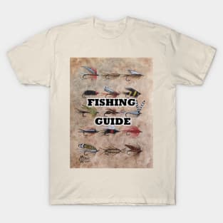 Fishing Guide- trout flies T-Shirt